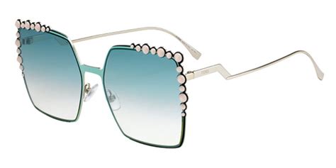 Fendi FF 0259/S 1ED/JE Sunglasses in Green